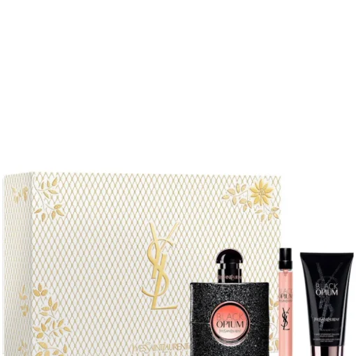 Black Opium EDP Confezione 50 ML Eau de Parfum + 10 ML Eau de Parfum +