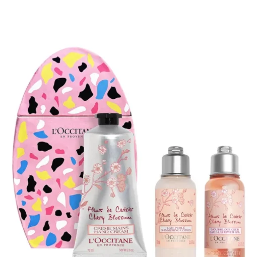 Fleurs de Cerisier Cherry Blossom - Creme Mains - Crema Mani Cofanetto