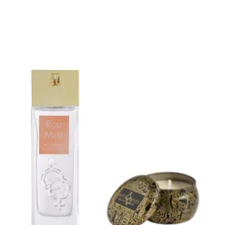 Rose Musk Confezione 50 ML Eau de Parfum + 110 gr Candela Profumata